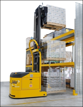 laser guided vehicle