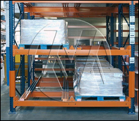Push-Back Rack